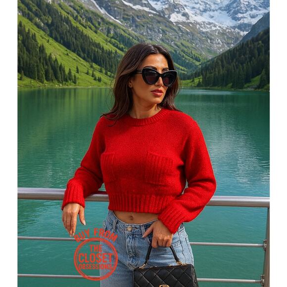 Zara Sweaters - ZARA Wool-Blend Knit Sweater NWT